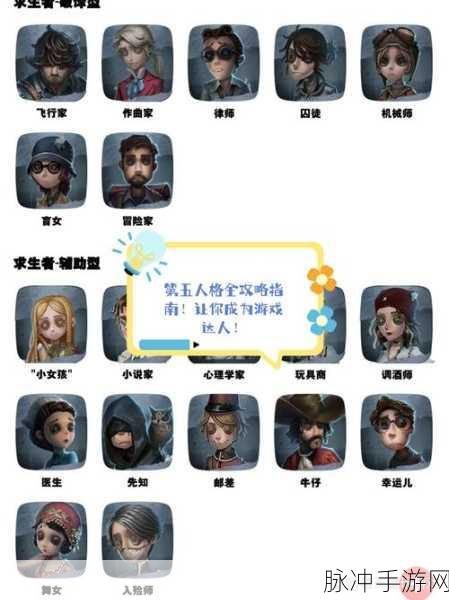 第五人格深度攻略，全面解锁印记，探索角色属性加成新纪元