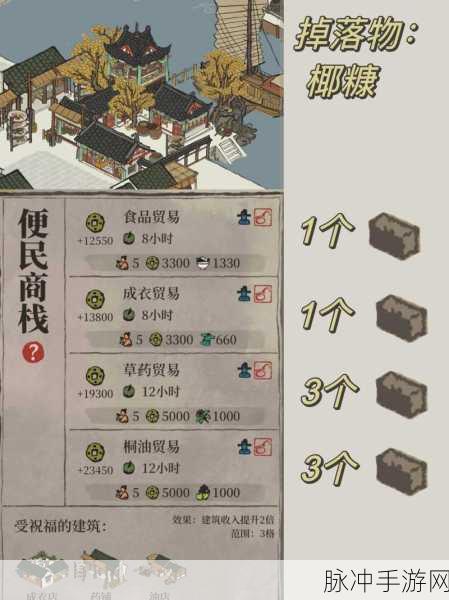 江南百景图,解锁商栈升级秘籍