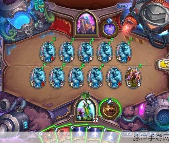 炉石传说谜题实验室清场2-4,智慧与策略的巅峰对决