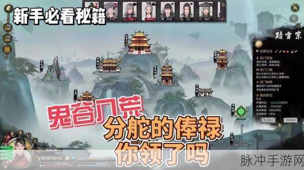 鬼谷八荒，寻觅道侣妻子的浪漫之旅