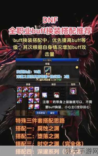 DNF龙骑士BUFF换装全攻略，打造极致战斗体验