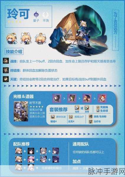 崩坏星穹铁道玲可两件套搭配与使用全解析