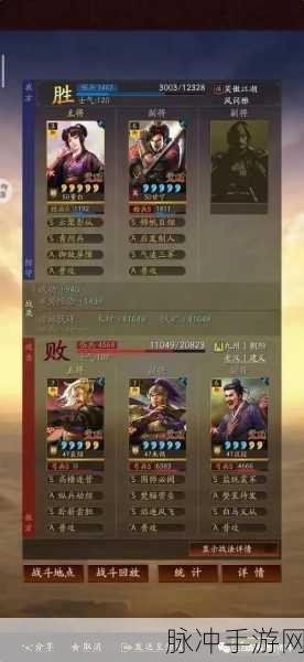 三国志战略版，甘宁战法深度剖析与实战搭配