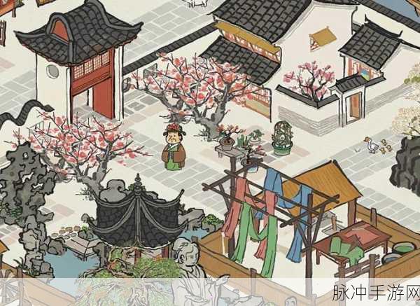 江南百景图织女雕像探秘,位置与效果全解析