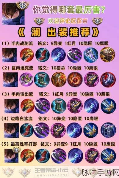 王者荣耀刺客符文深度解析，无双与红月，谁才是你的菜？