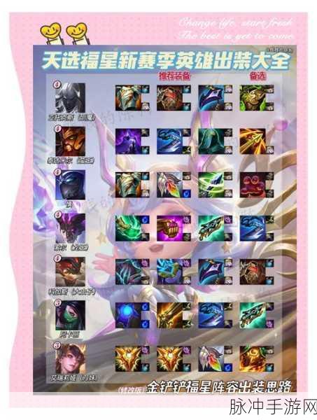 金铲铲之战天选福星深度攻略，玩法革新与版本改动全览
