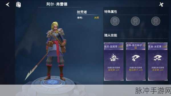 冰原守卫者，深度解析佣兵招募策略与实战指南