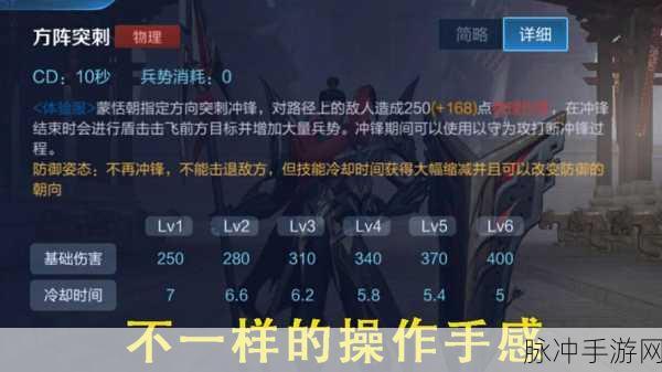 王者荣耀蒙恬，技能进阶，从新手到高手的华丽蜕变