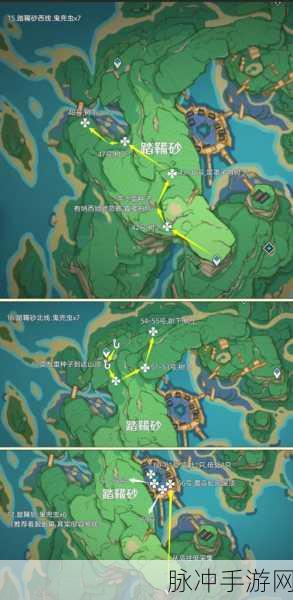 原神鬼兜虫高效采集路线全揭秘,实战心得大放送