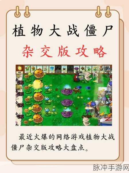 PVZ攻略秘籍大公开，解锁植物大战僵尸无限乐趣！