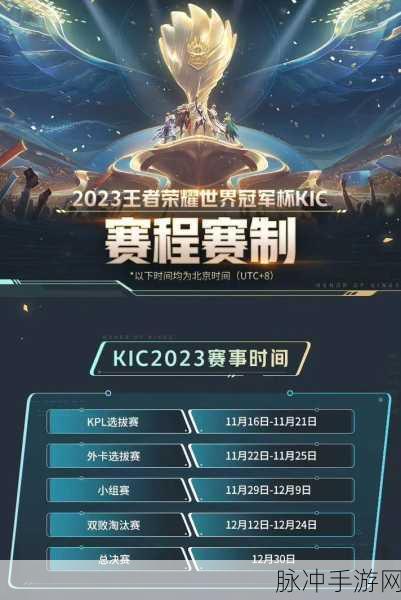 王者荣耀世冠云门票，线上观赛新体验全攻略