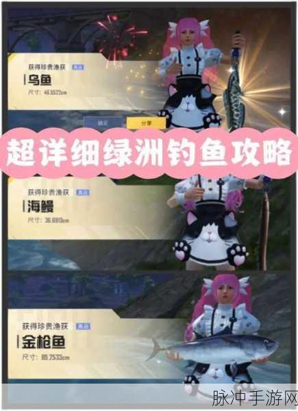 2025和平精英绿洲世界，钓鱼新技巧与全面攻略