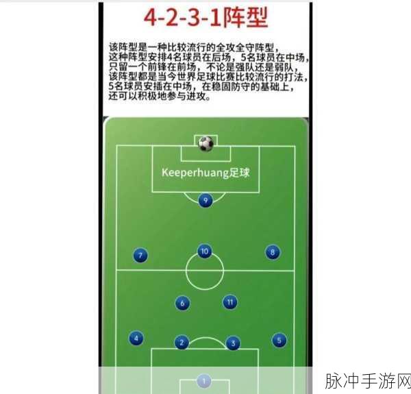 FIFA足球世界4141阵型深度剖析,进攻防守双剑合璧