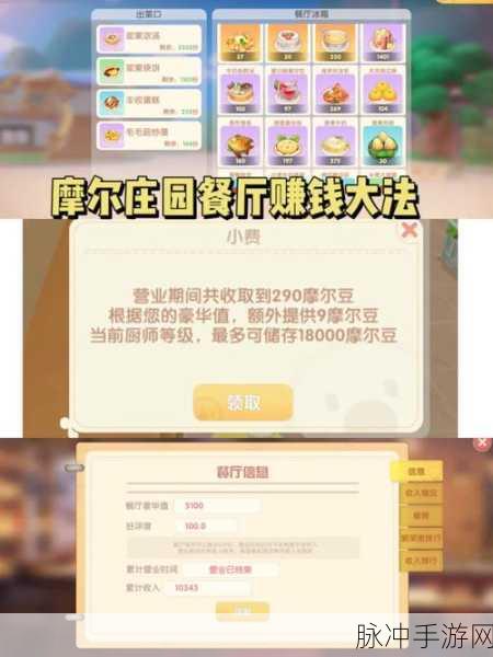 摩尔庄园手游,流行菜品滞销?破解难题的妙招来了!