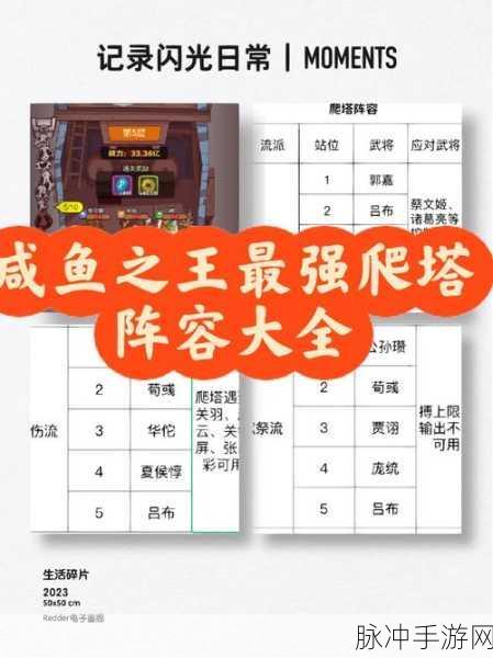 咸鱼之王咸将塔79-1通关秘籍,策略与阵容并重