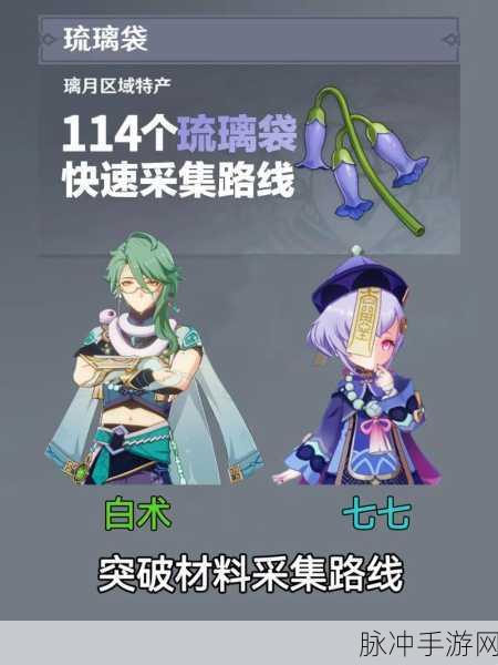 原神玩家必看,琉璃袋采集全攻略