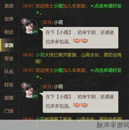 剑侠世界手游，解锁孩子性别选择秘籍