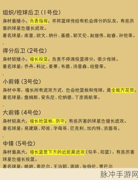 街篮中锋C技能搭配与资源管理,称霸篮板的秘籍