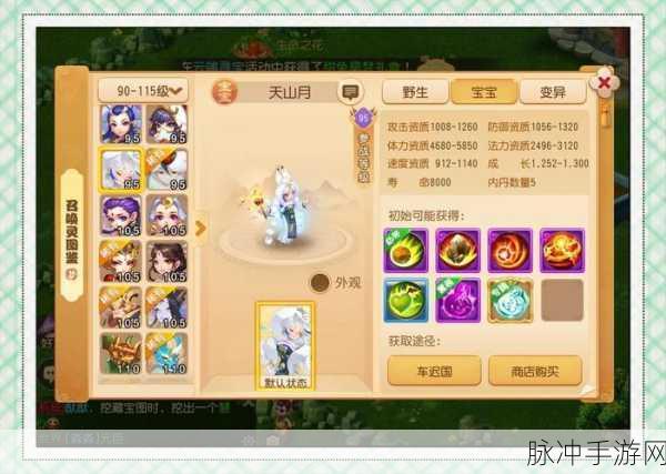 梦幻西游,静息仙玉与灵动仙玉的差异与存储揭秘