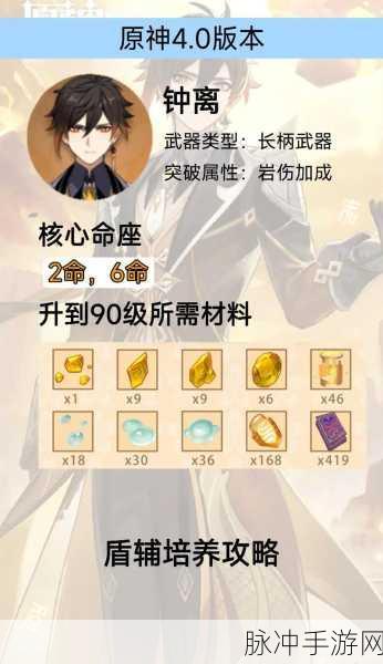 钟离技能全解析与队伍搭配策略，助你原神之旅更顺畅