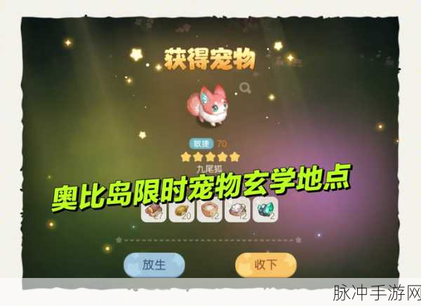 奥比岛白狐捕捉全攻略,地点揭秘与技巧大放送