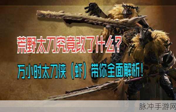太刀高手之路,怪物猎人太刀弹反技巧深度剖析