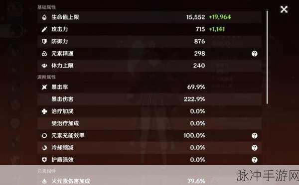 胡桃属性堆砌深度解析,原神玩家必看