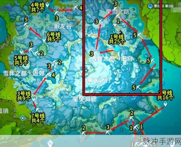 原神星银矿石采集地点全揭秘,50个精选点位详解