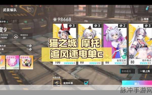 猫之城追风逐电,涂鸦选择全攻略,打造极速战斗体验