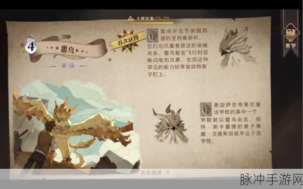 哈利波特魔法觉醒,揭秘召唤卡雷鸟的神秘效果