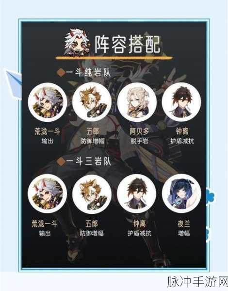 荒泷一斗核心阵容构建与实战全攻略