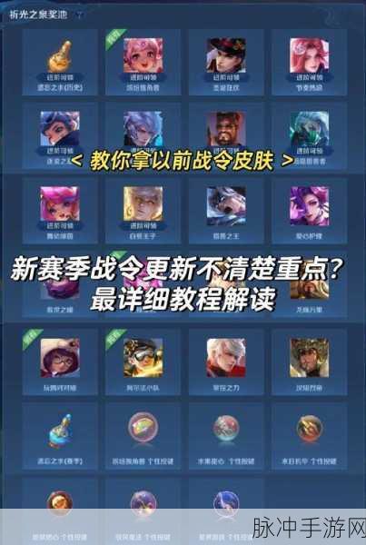 王者荣耀战令奖励道具全攻略，解锁丰厚道具的秘籍