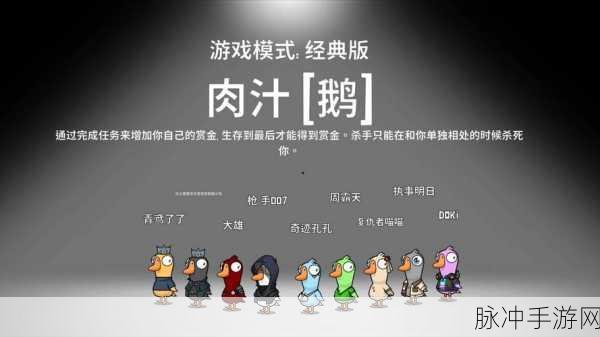 鹅鸭杀装狼角色大盘点，策略与伪装的艺术