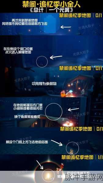 光遇大树屋探险,小金人位置全攻略,揭秘隐藏点与寻找秘籍