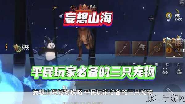 妄想山海新手战斗类宠物全攻略
