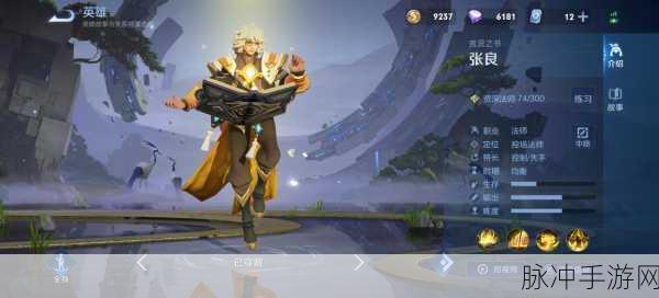 王者荣耀张良，技能演变史与战术革新