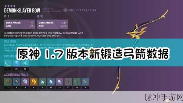 原神公子角色武器全攻略,弓箭精选与资源管理秘籍