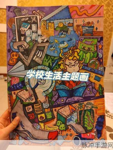 创意绘画新纪元,画画校园模拟器,趣味闯关等你挑战