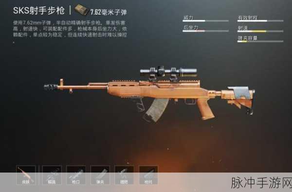 刺激战场神射手之路,SKS步枪配件全攻略与实战技巧