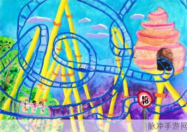 创意无限，手绘过山车轨道——全新闯关游戏体验