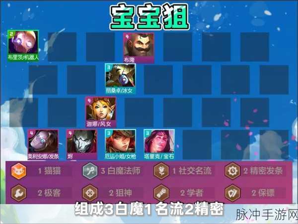 金铲铲之战，白魔法保镖狙神阵容深度解析