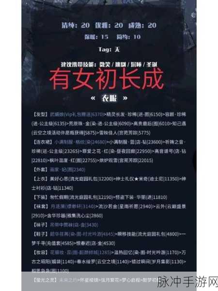 奇迹暖暖第14章关卡2高分秘籍，资源管理搭配术，解锁搭配价值最大化