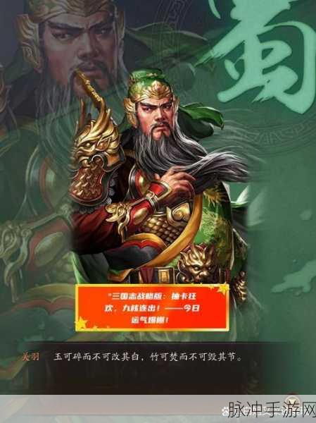 三国志战略版,卡包武将抽卡全攻略与技巧揭秘