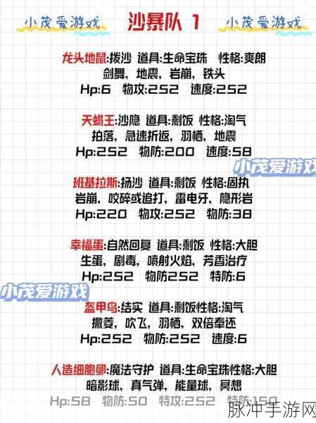 口袋奇兵最佳采集阵容配置全攻略
