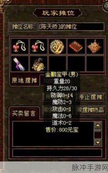 剑侠情缘新纪元，藏珍纳宝，装备篇探秘——江湖风云起，神兵宝甲铸传奇