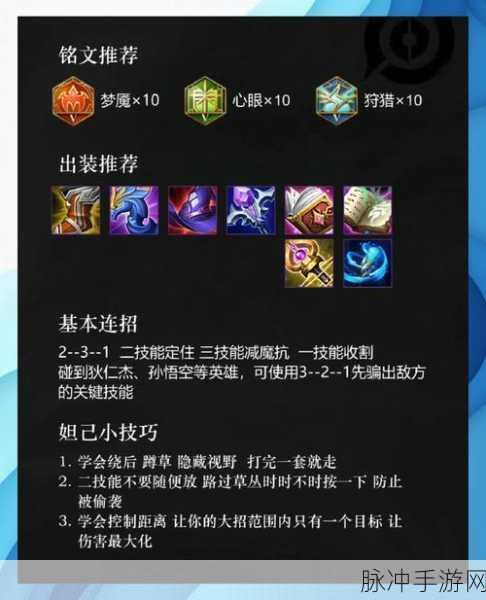 王者荣耀妲己出装探讨，辉月是否为必备之选？