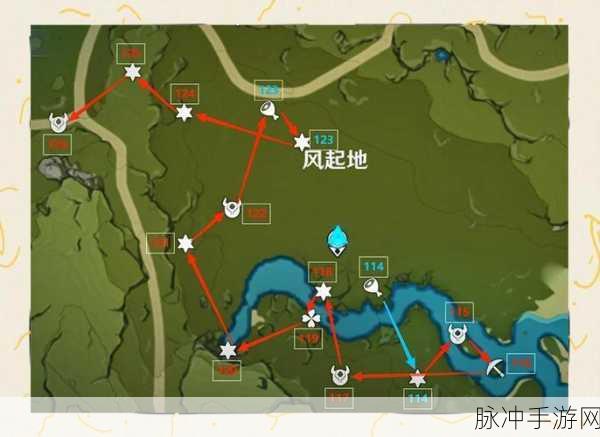 原神探索指南，揭秘海渊仙草灵验记珍贵宝箱位置