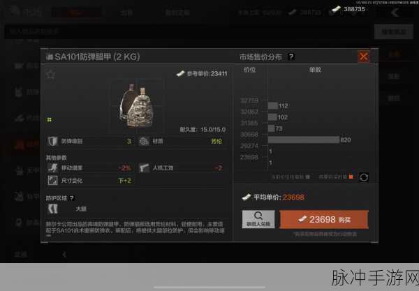 暗区突围四级甲全揭秘,数量与选择策略