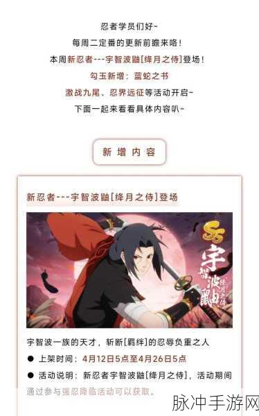 火影忍者OL手游，八天签到解锁A级忍者，五选一攻略大揭秘
