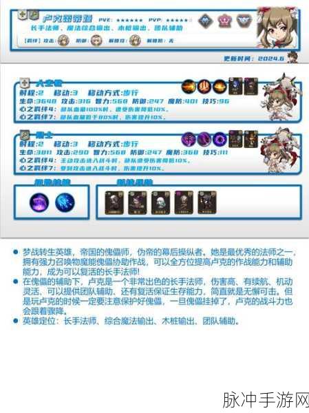 梦幻模拟战新星闪耀，卢克蕾蒂娅，实力与美貌的完美融合